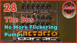 Fixing Flickering Pumps & Building Batteries | Factorio Space Age New Player Guide | #28