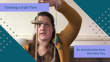 The Basics of Spindle Spinning Part 2 - Plying a simple 2-ply