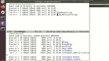 Hello world package with Rcpp