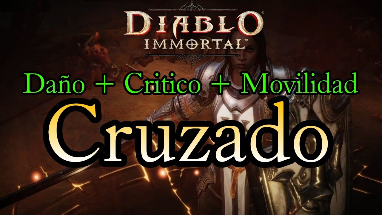 PvP Cruzado cap.1 ¡BRUTAL! || Diablo Inmortal 2022 || Guia