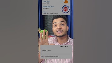 PF Online Claim Submitted at Portal Solution | Claim Sent to field office solution #pf #epfo