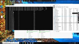 Identifying ports and servies, scheduling tasks and creating rules on a windows server machine