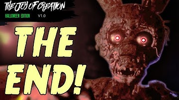 SPRINGTRAP RETURNS FOR HALLOWEEN! | The Joy of creation (TJOC) WE FINALLY GOT THE ENDING!