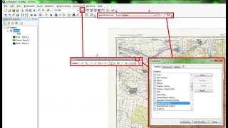 Geometric correction in arcgis 10.5 tutorial 4 || Composite layer || Tekson