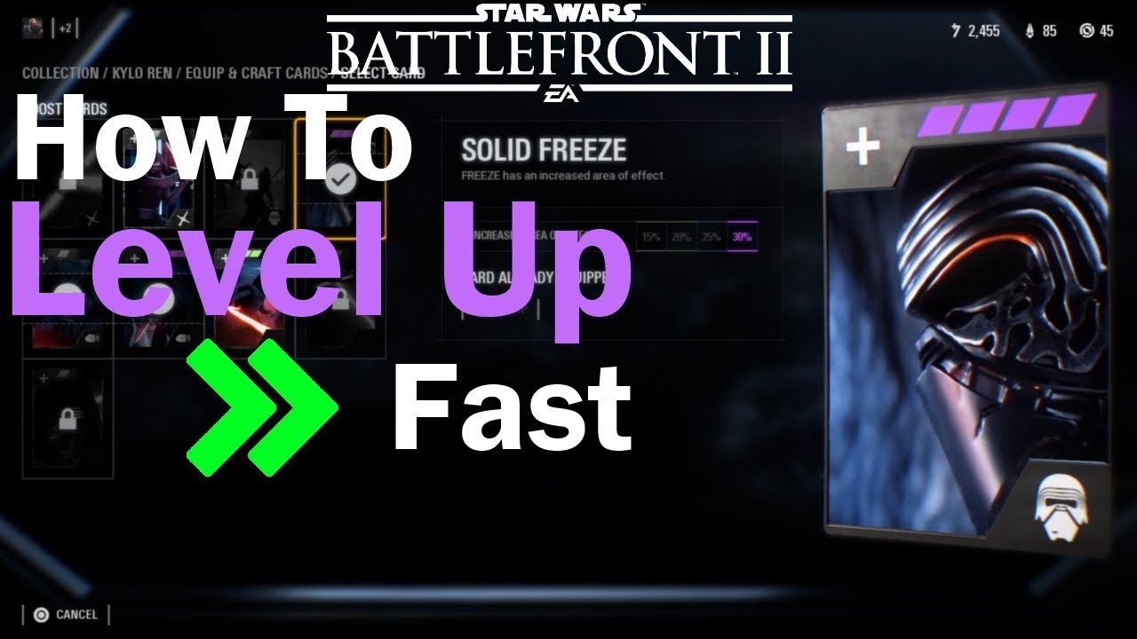 Level Up Fast Battlefront 2