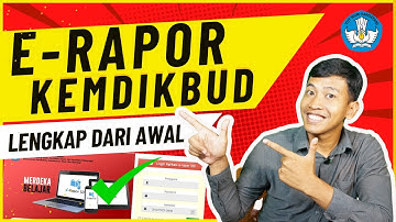 TERBARU e-raport kurikulum merdeka SD - cara download dan UPDATE e rapor kurikulum merdeka