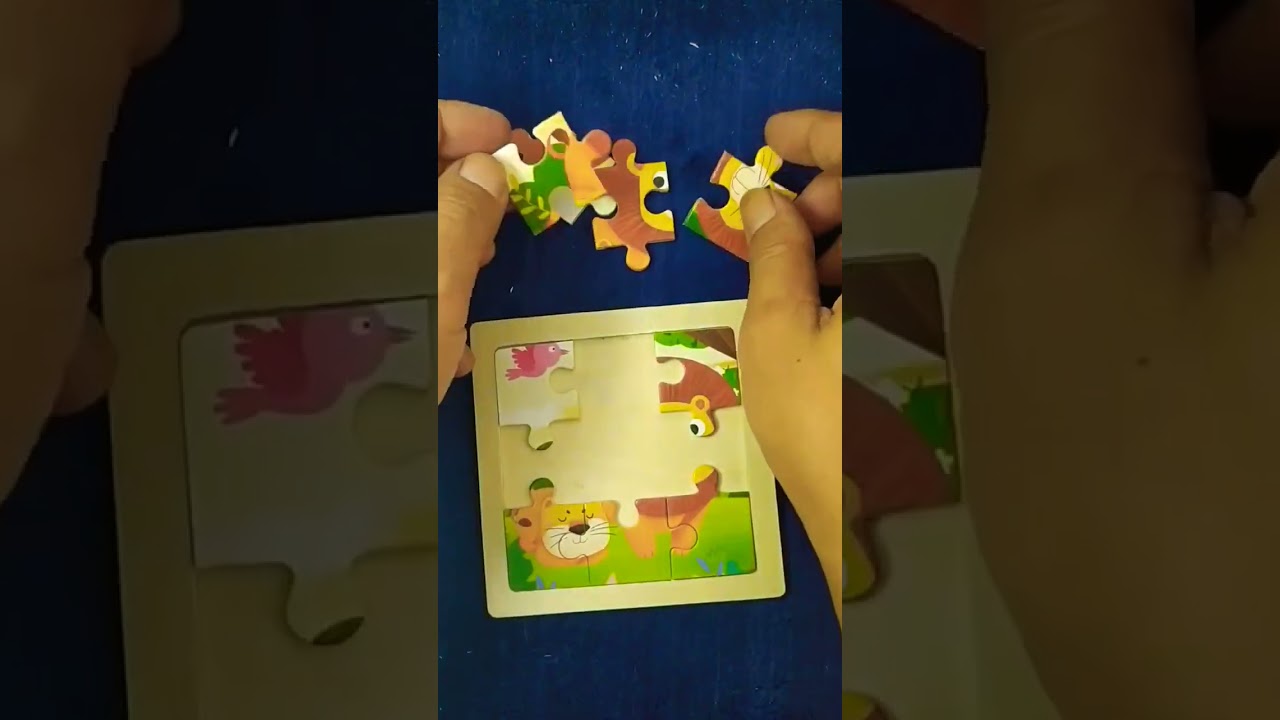 cute lion puzzle 