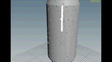 Houdini Droplet Simulation 011
