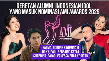 DAFTAR NOMINASI AMI AWARDS 2025