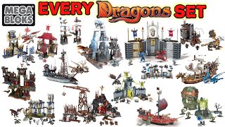 ALL MEGA BLOKS DRAGONS SETS EVER MADE!