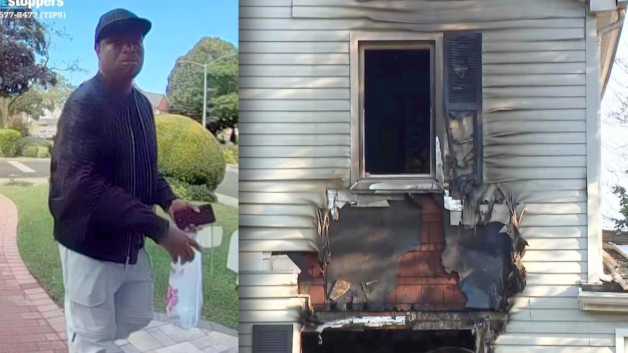 Manhunt for Suspect After Elderly Couple Found Dead in Burning Home