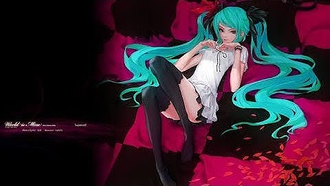 Hatsune Miku: Project Diva - "HARD" World is Mine (Perfect Score) | PPSSPP gameplay | No gamepad