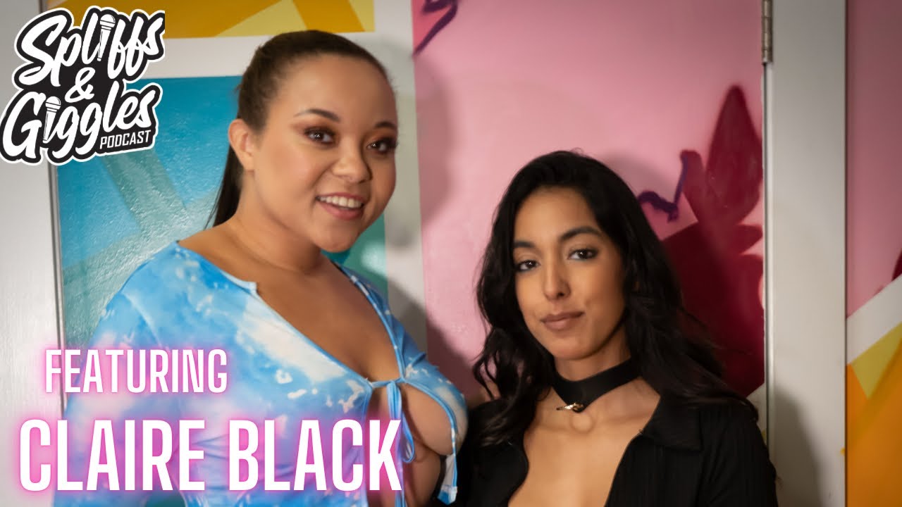 Claire Black , Spliffs and Giggles podcast starring Adriana Maya  
