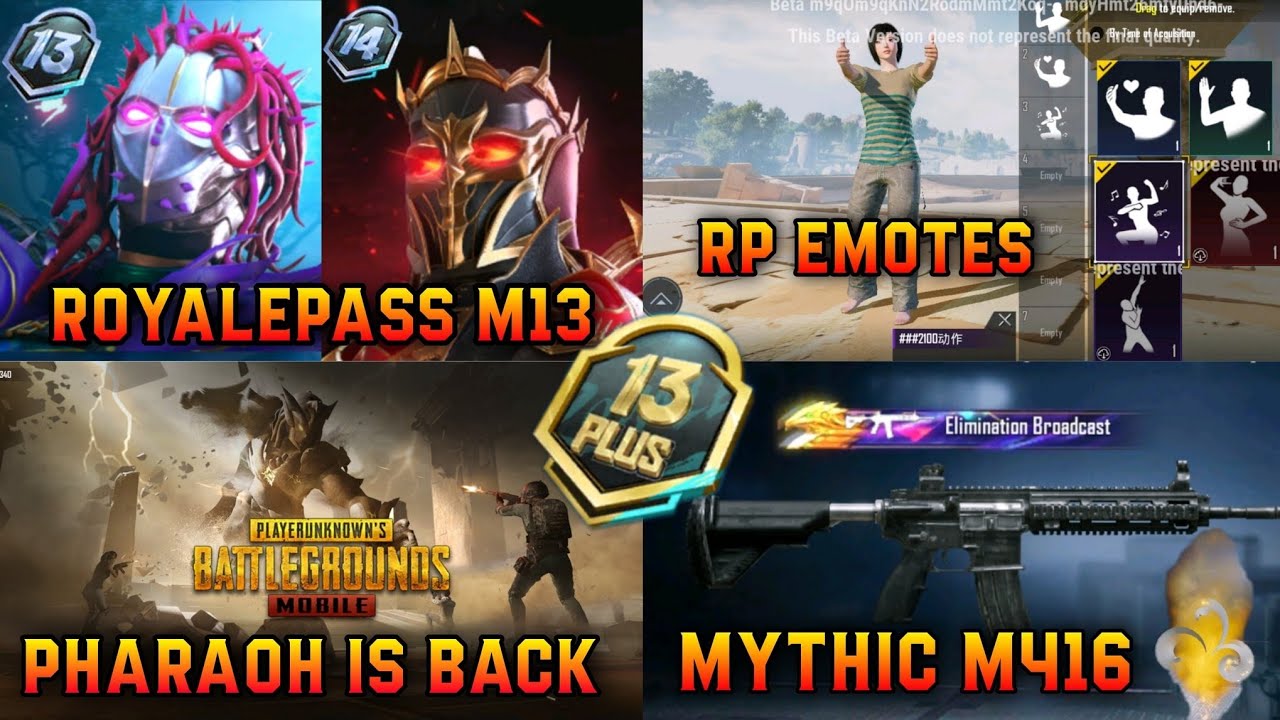 ROYAL PASS MONTH 13 -1TO 50RP LEAKS 8 MYTHIC LUCKYSPIN LEAKS -RP M13 LEAKS -NEXT premium crate leaks