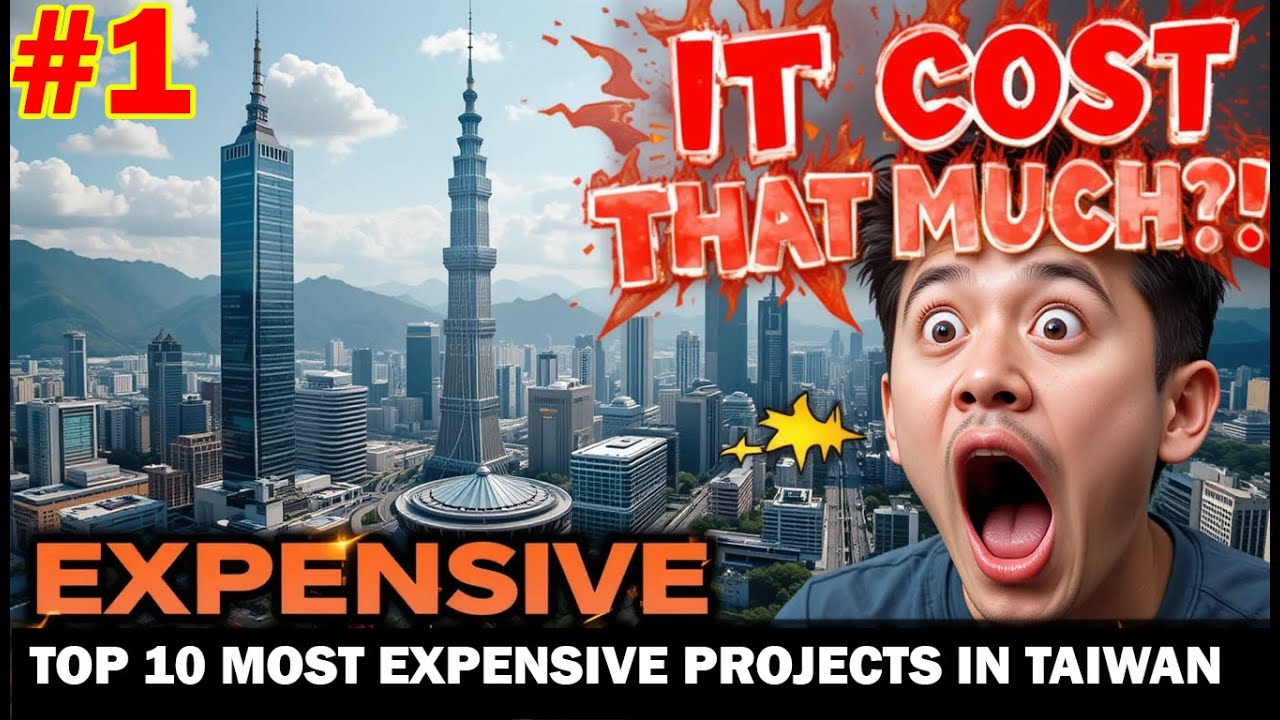 TOP 10 Most EXPENSIVE Projects in Taiwan (Part 1) - You Won't Believe