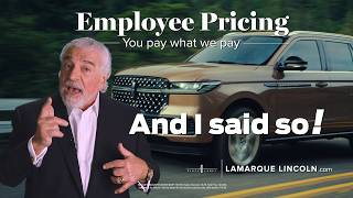 Save $10,000+ on a New 2026 Lincoln Navigator | Employee Pricing at Lamarque Lincoln