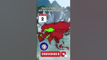 Day 2 of trying to get a sub from every country in Asia #viral #maps #asia
