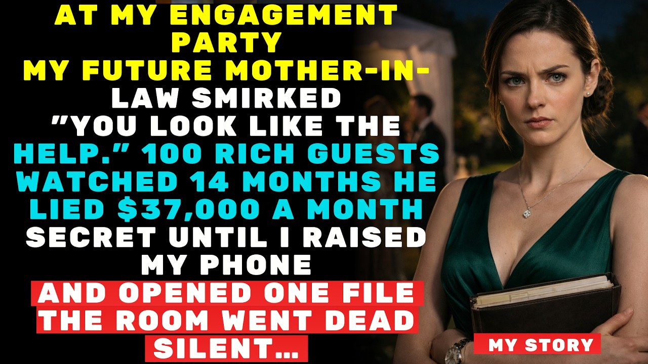 MY Fiancé’s Mom Called Me “The Help” At Our Engagement Party — 3 Weeks Later I Took The Mic…