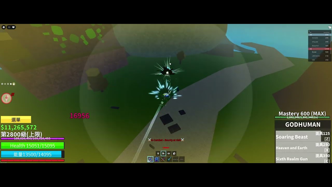 roblox blox fruit bounty hunt