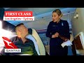 Qantas First Class: 14 Hours Non-stop From Los Angeles To Sydney