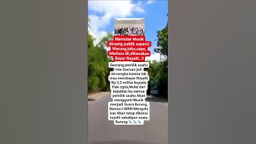 Thumbnail of Memutar Musik,Suara Burung dan sejenisnya dikenai bayar royalti #fyp #shortsviral #jangakauanluas
