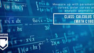 Math 180 Calculus - Coastline College