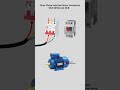 3 Phase Motor Connection With MPCB And MCB Shorts Electrical Excel Electric 