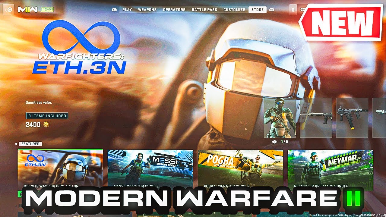 3 NEW BUNDLES in MODERN WARFARE 2 & WARZONE 2.0! (MW2 NEW STORE BUNDLES) 01/12/2022