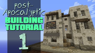 "Corner Shop" :: Post-Apocalyptic Adventure Map - Episode 1 [Minecraft Building Tutorial]