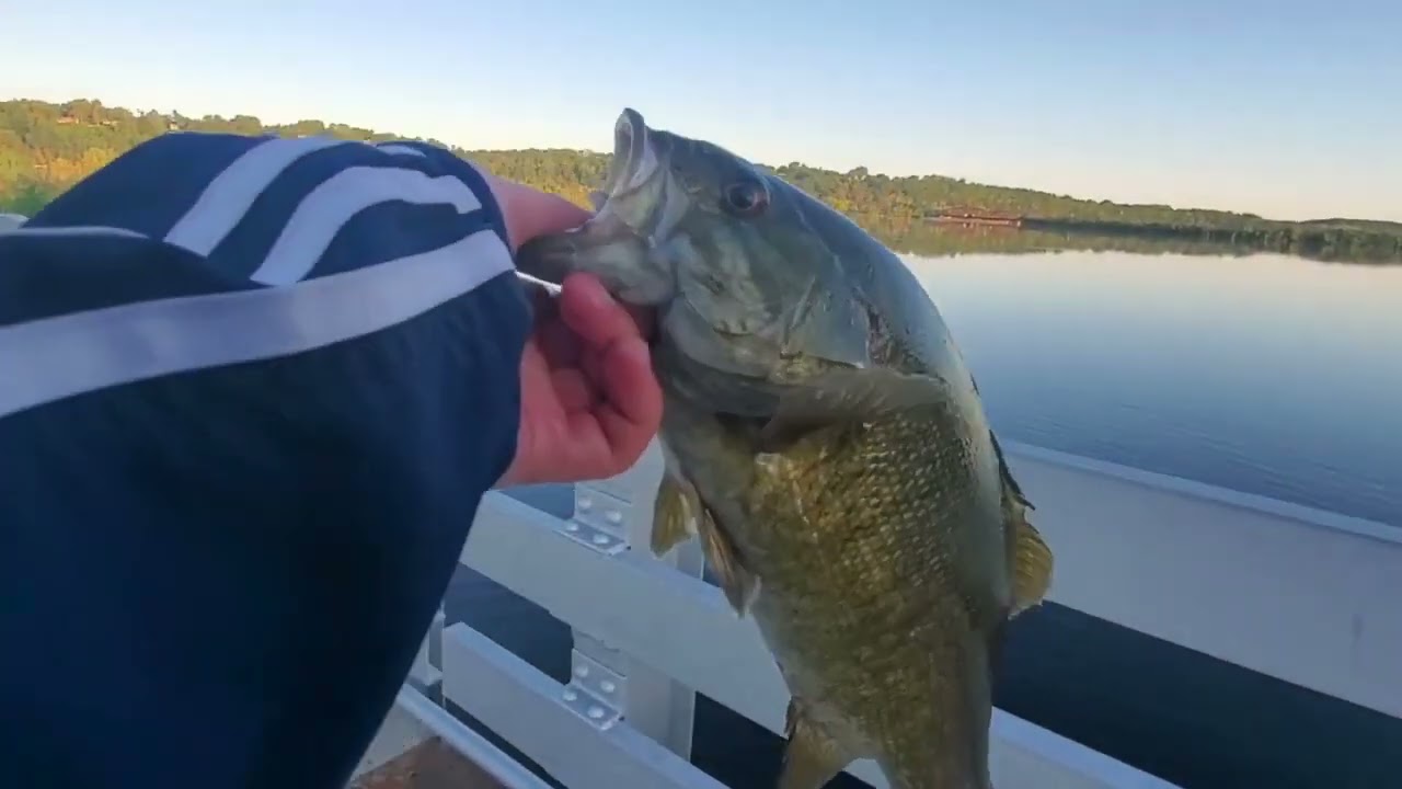 Early Morning Small Mouth Bass Fishing