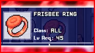 Idleon Frisbee Ring!  Wow this was a Grind!