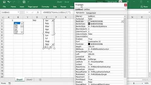 [Excel Fever] เปรียบเทียบ ListBox