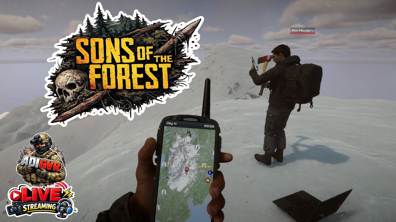 🔴LIVE. SONS OF THE FOREST,  CONTINUAM CU CONSTRUCTIILE!