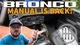 2024 Ford Bronco Buyer's Guide for Manual Transmissions