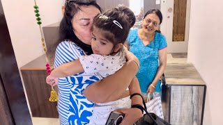 Ziana gets emotional meeting her dadi after long time 🥺| i phone 15 winner 🏆❤️