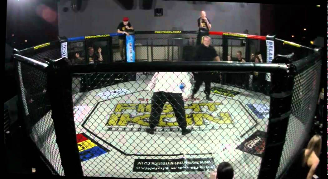 Fight Ikon MMA 9 [Outtake] Security bouncers play in the MMA Ring