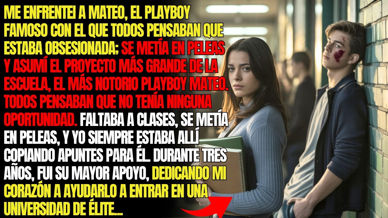 ME ENFRENTÉ A MATEO, EL PLAYBOY FAMOSO CON EL QUE TODOS PENSABAN QUE ESTABA OBSESIONADA...