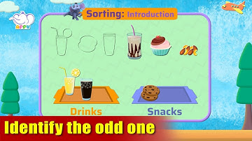 K1 - Module 4 - Introduction - Sorting | Appu Series | Kindergarten Math Learning