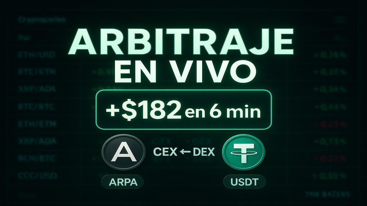 How I Capture Price Gaps: ARPA/USDT Step-by-Step