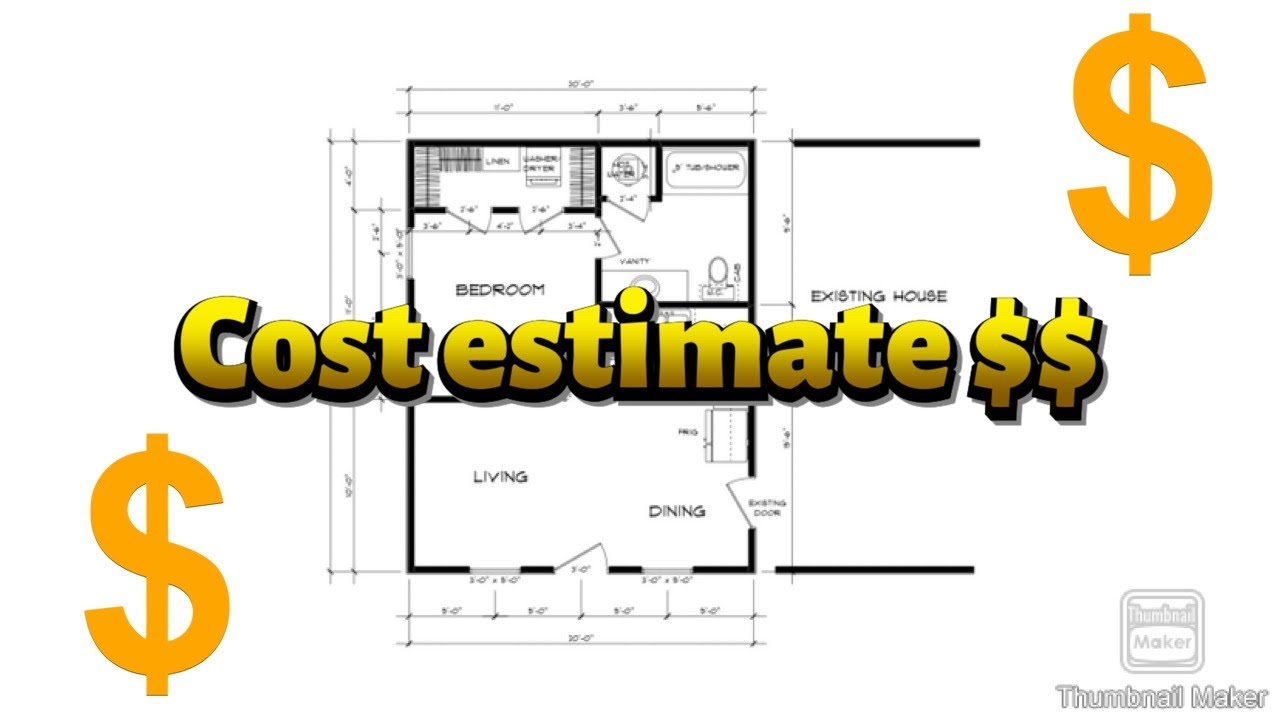 TINY HOUSE Cost Analyst and overview what does it cost for a 20X25 tiny house? YouTube