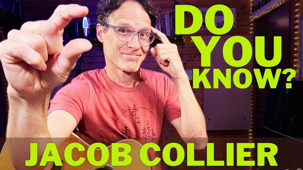 JACOB COLLIER "I Know (A Little)" guitar tutorial + lesson