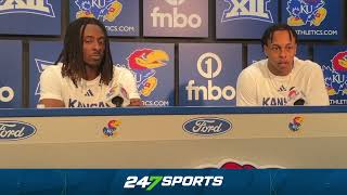 Jamari McDowell, Elmarko Jackson break down KU's performance vs. UConn