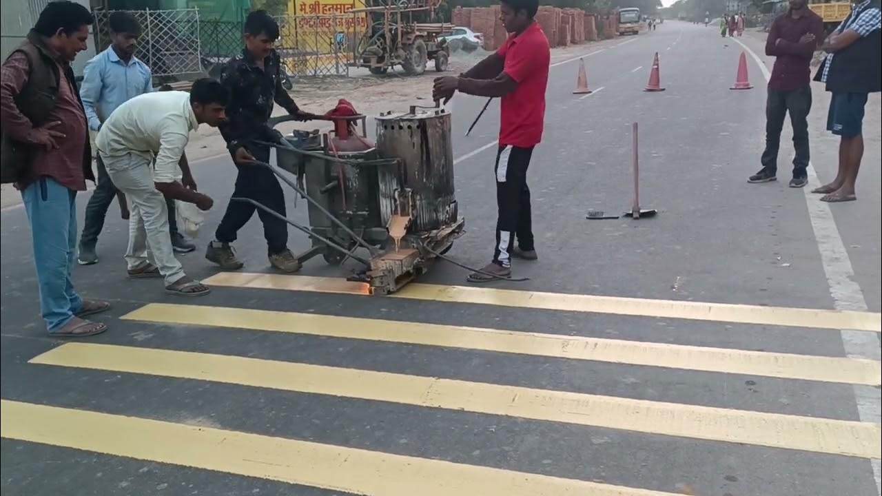 rumble-strip-thermoplastic-road-marking-youtube