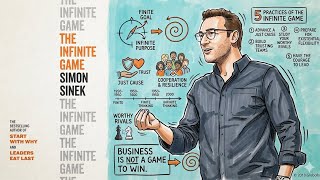 Infinite Game Simon Sinek How to Find Your Just Cause(Book Summary).  Net Worth
