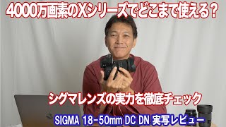 シグマの最新ズームは4000万画素となった富士フイルムXシリーズでどこまで使えるのか実写を元にその実力を検証します