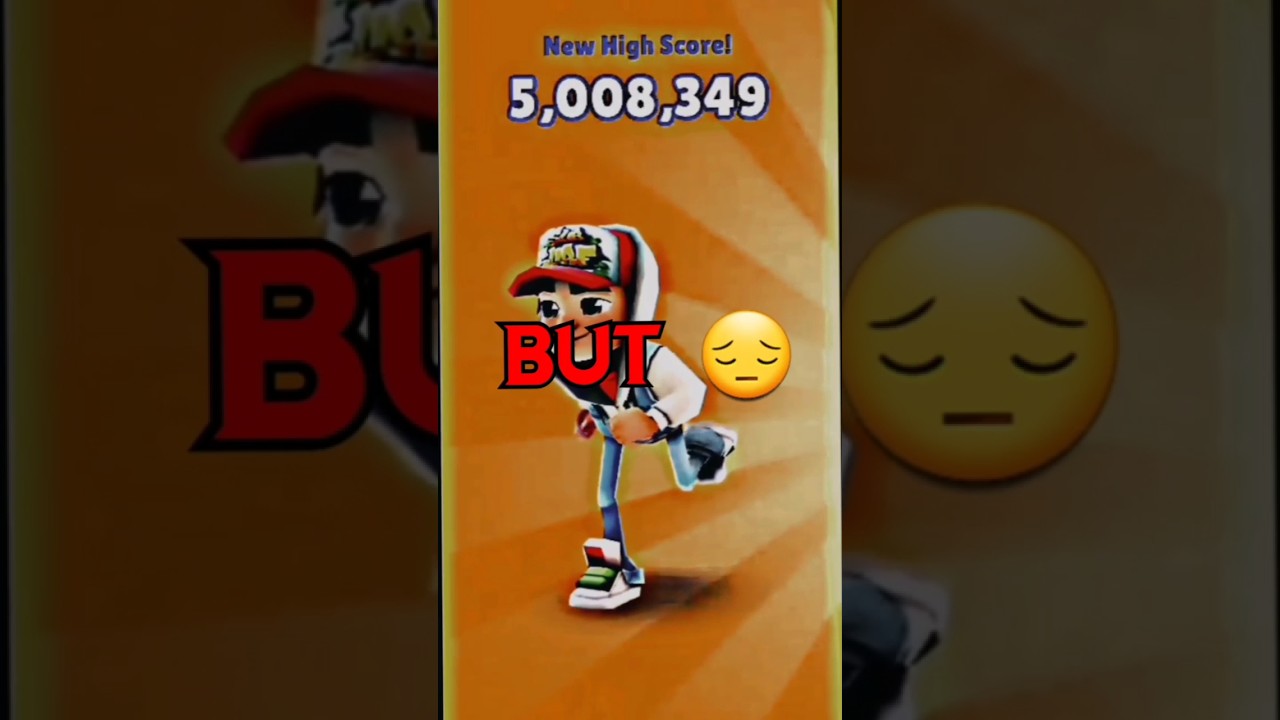 🔝 run but, #subwaysurfers #rank #running
