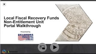ARPA Online Portal Walkthrough for Municipalities
