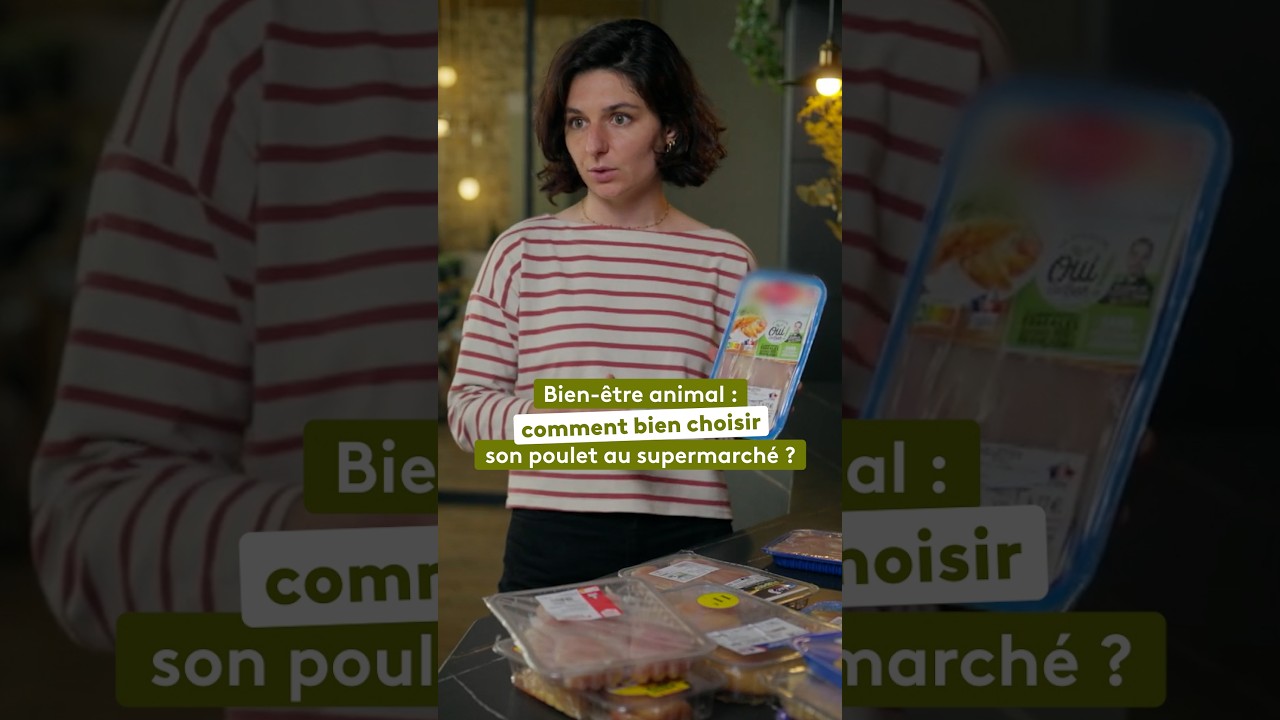 Poulet : regardez les étiquettes au supermarché !