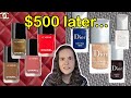 I spent $500 on Chanel &amp; Dior Nail Polish 🤑💅