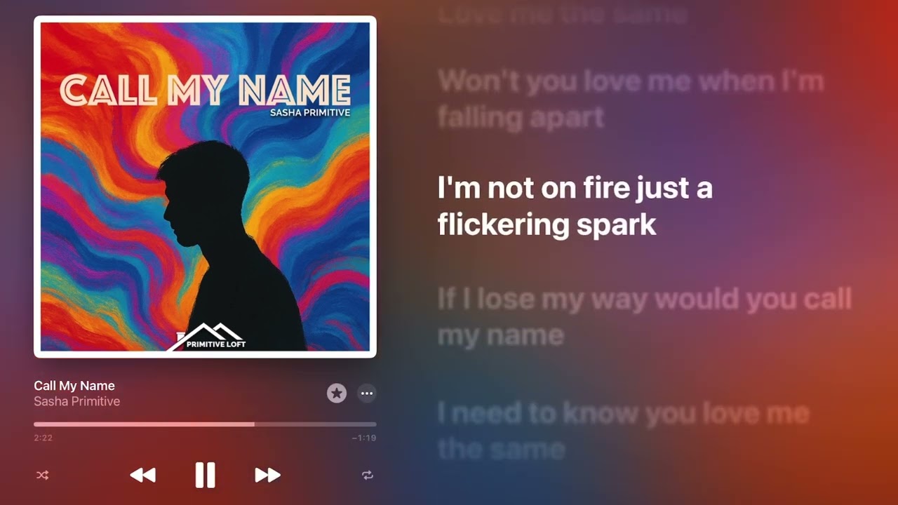Sasha PRimitive - Call My Name bekijken op YouTube Sasha PRimitive - Call My Name bekijken op YouTube